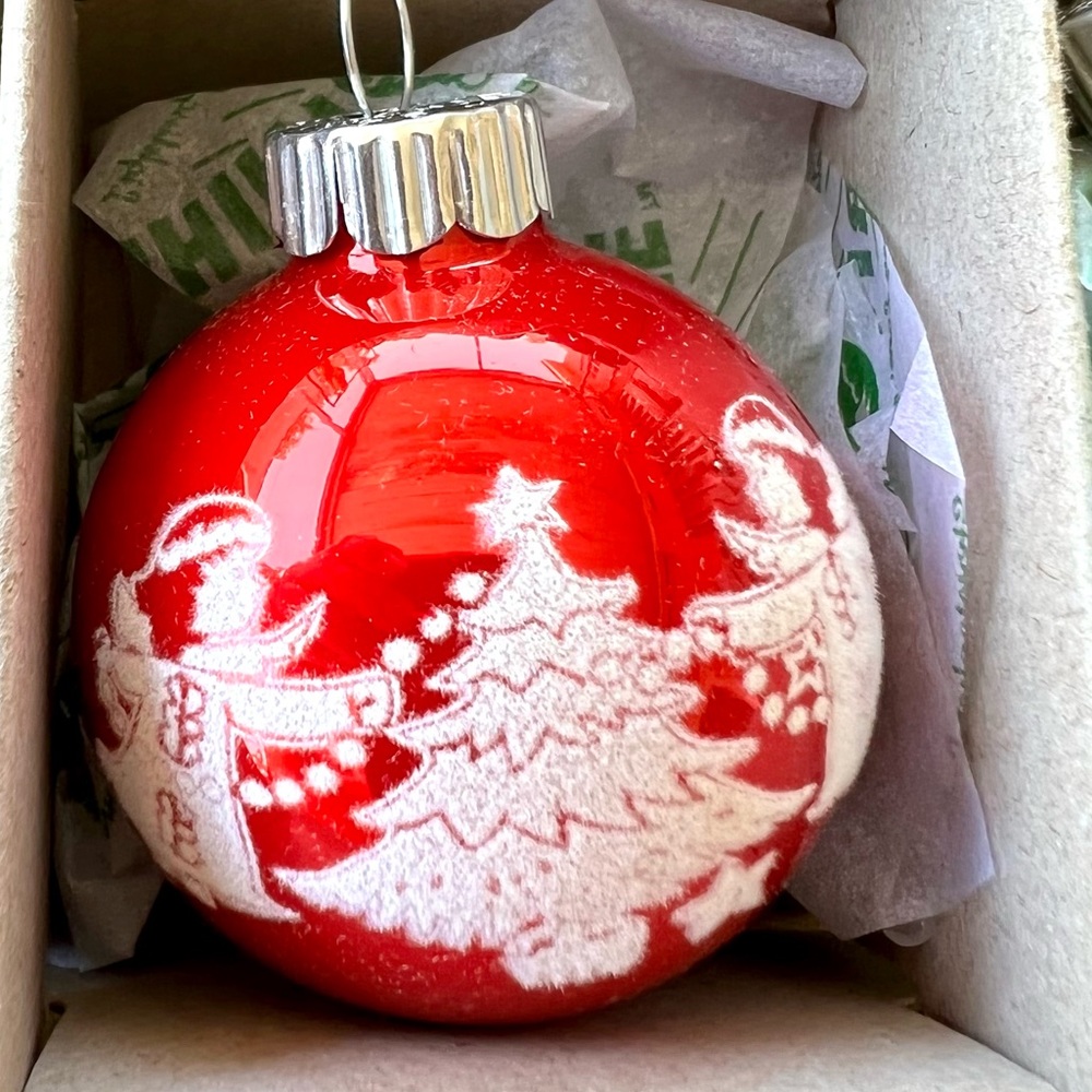 12 Radko Xmas Holiday Splendor Signature Flocked Tulips & Ball Ornaments - Picture 9 of 16
